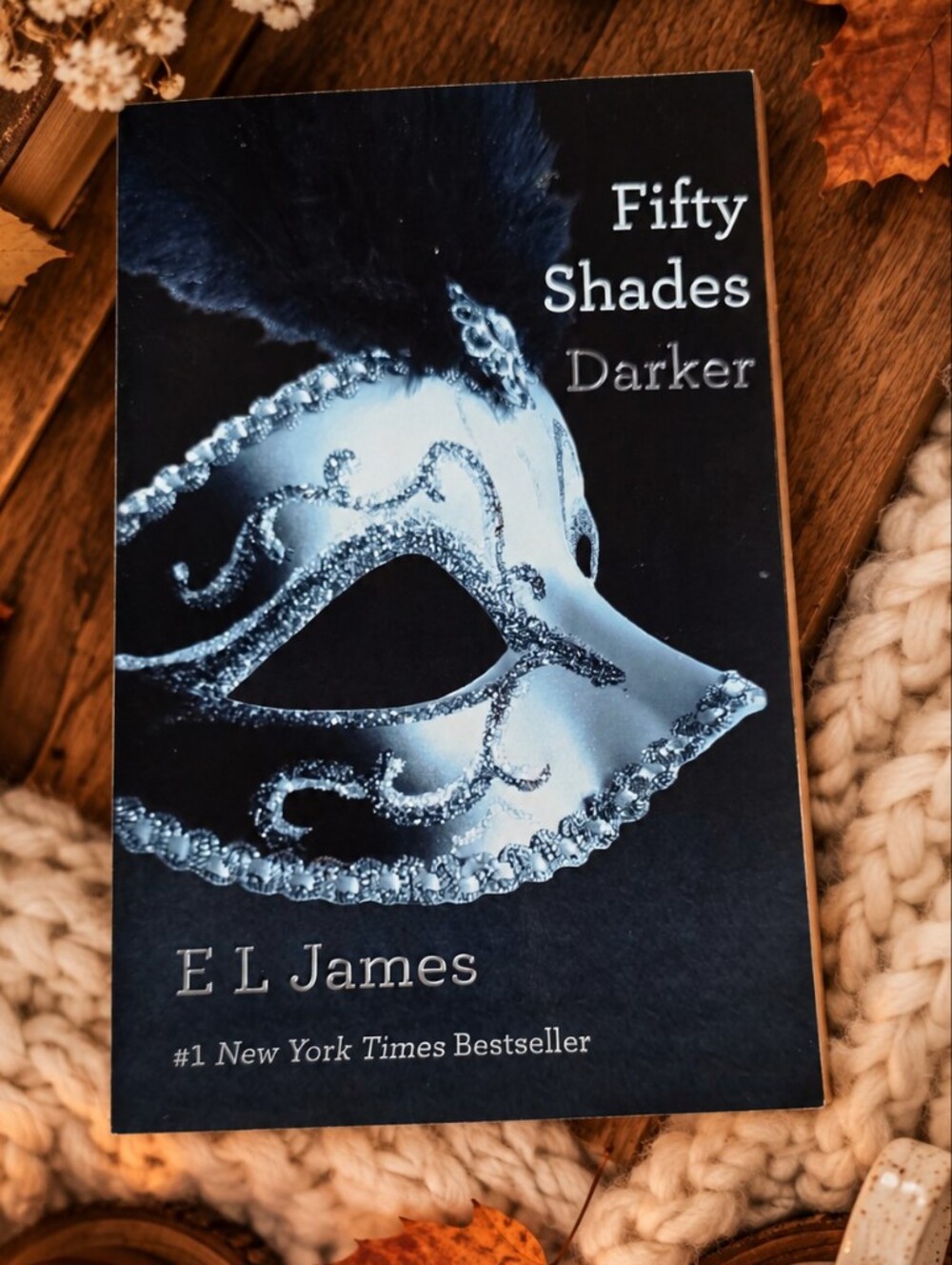 Fifty Shades Darker by E. L. James (Paperback, Book 2) – Excellent Condition